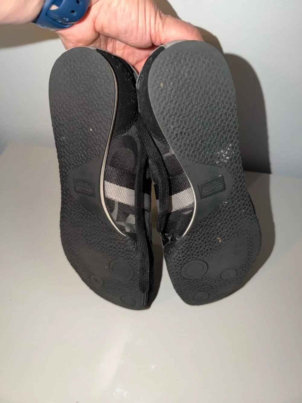 Coach Kinsley Shoes Black & Grey